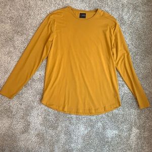 Cuts long sleeve shirt